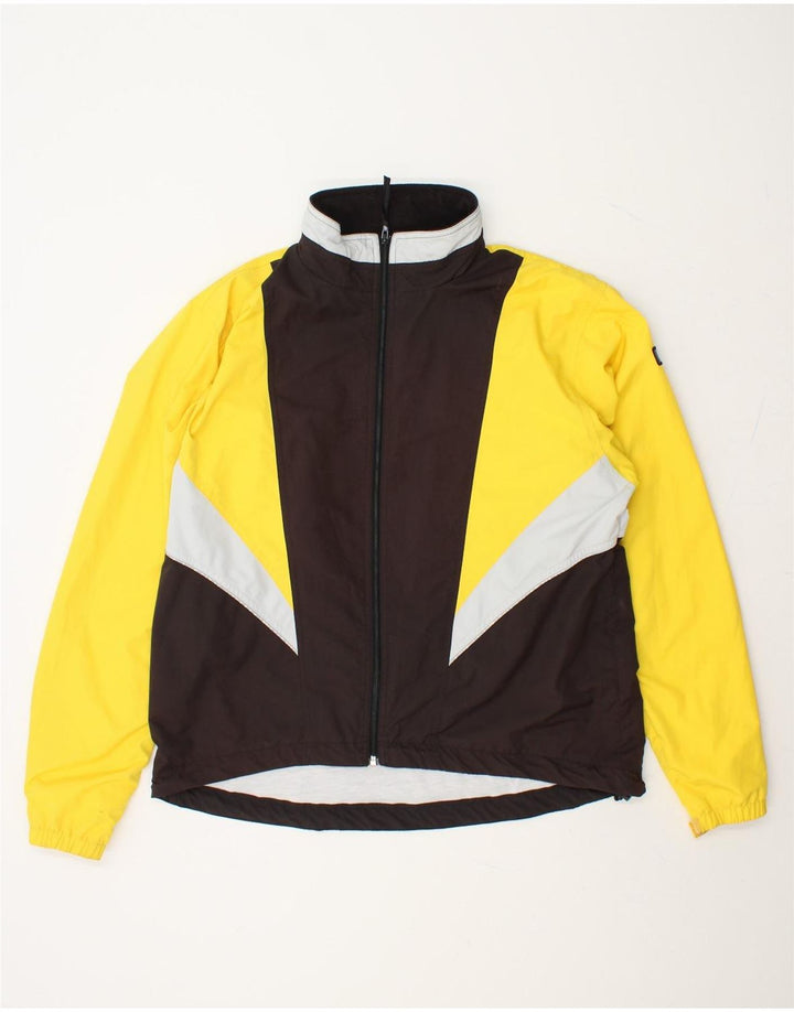 ODLO Mens Tracksuit Top Jacket Large Black Colourblock Polyester Vintage Odlo and Second-Hand Odlo from Messina Hembry 