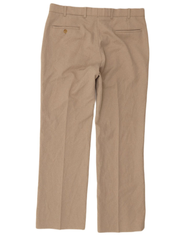 Męskie spodnie Levi's Action Slacks, proste, codzienne W36 L30, beżowe
