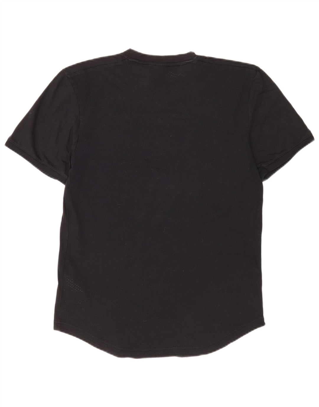 Męski T-shirt z grafiką ADIDAS, mały, czarny, bawełniany