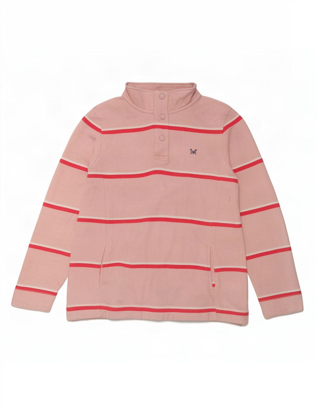 Damska bluza Crew Clothing Sweter UK 12 w średnie różowe paski