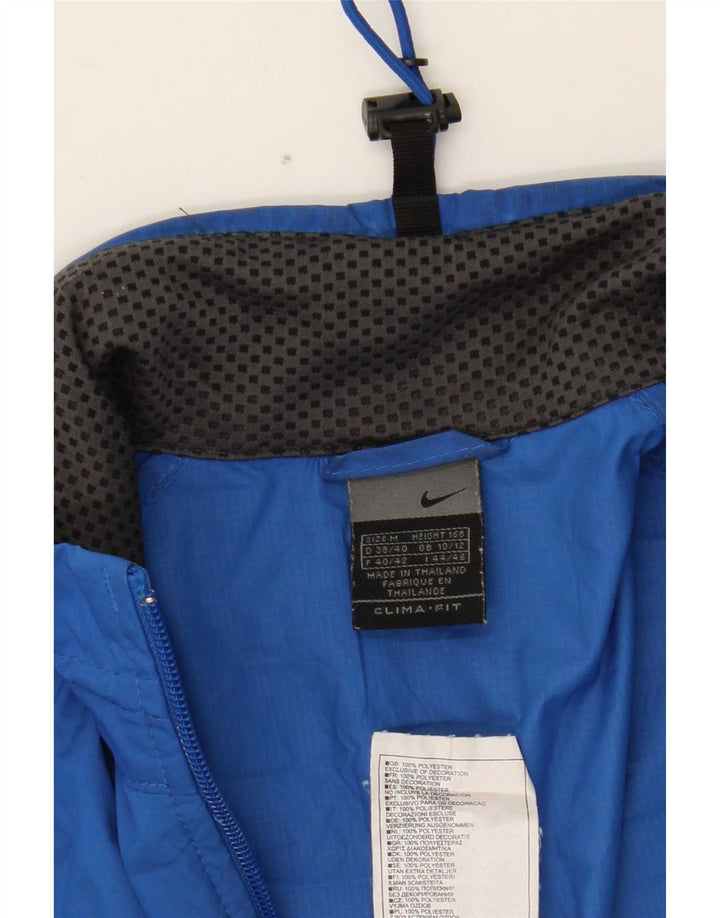 Damska kurtka przeciwdeszczowa Nike Clima-fit UK 10/12 w kolorze średnioniebieskim