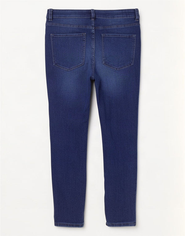 Marks & Spencer Damskie The Ivy Skinny Jeans UK 12 Medium W30 L25 Granatowe