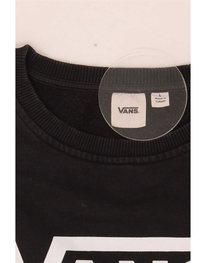 Męska bluza z kapturem Vans Graphic, duża, czarna