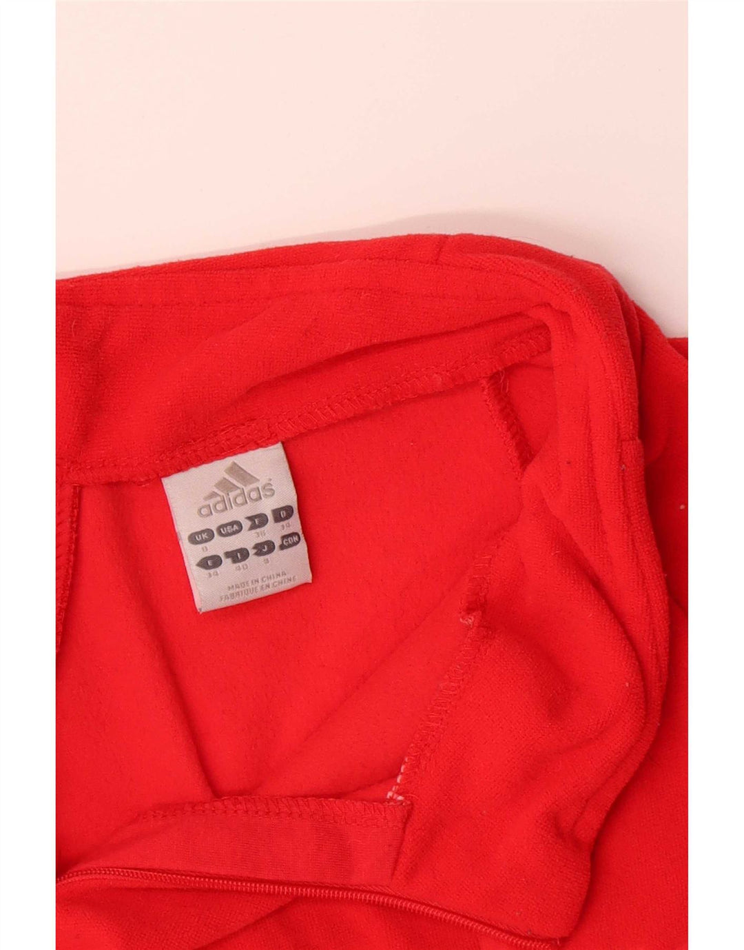 Damska bluza dresowa Adidas Graphic Pullover Top Jacket UK 8 Small Red