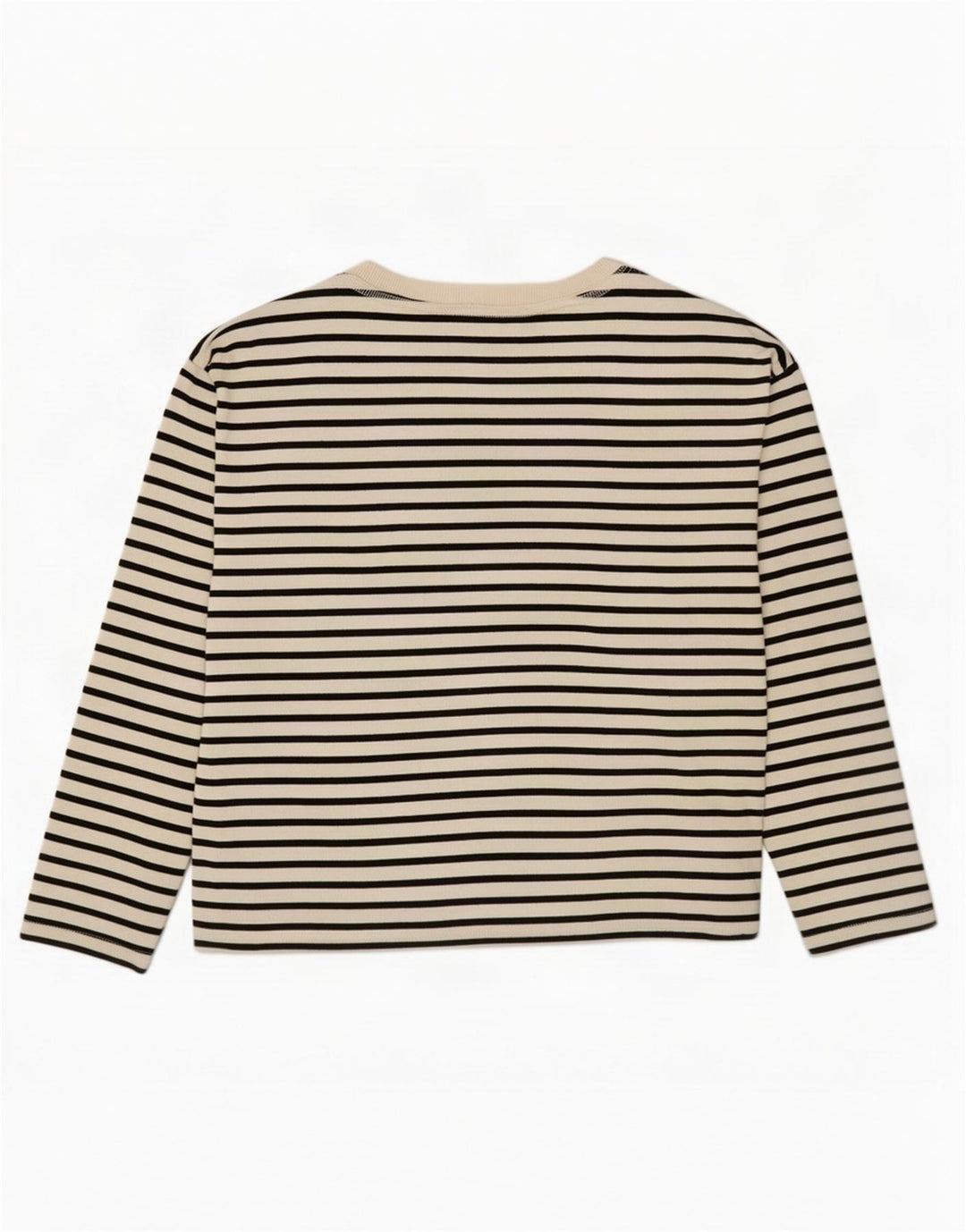 Damski top Zara z długim rękawem UK 18 XL w białe paski