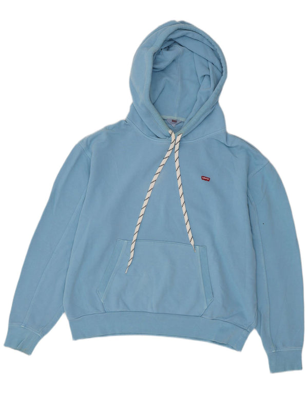 Damski sweter oversize z kapturem Levi's UK 10 Small Blue