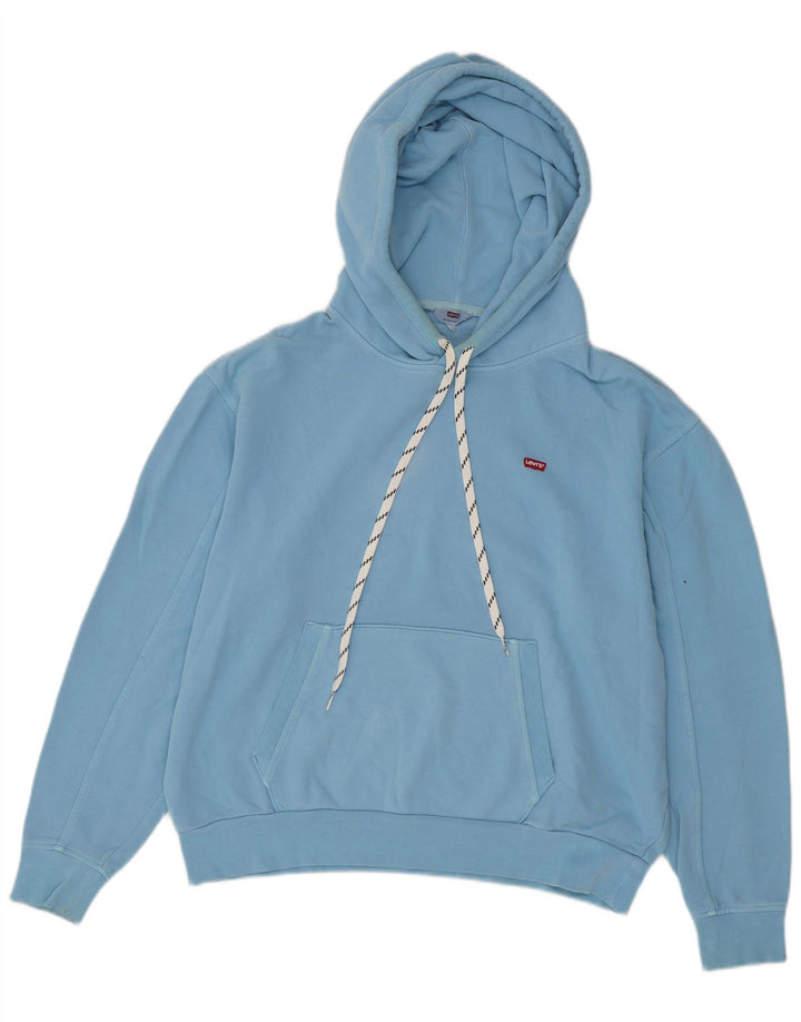 Damski sweter oversize z kapturem Levi's UK 10 Small Blue
