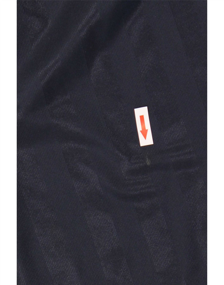Męskie spodenki sportowe Nike Dri Fit, poliester w średnie granatowe paski