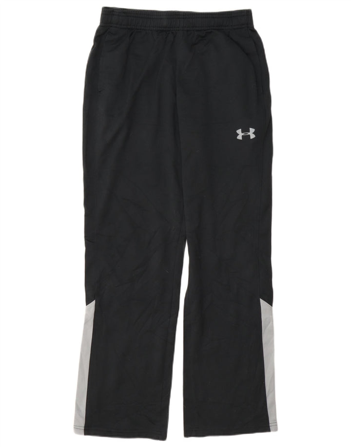 Spodnie dresowe chłopięce Under Armour 11-12 lat, duże, szare, z blokami kolorów