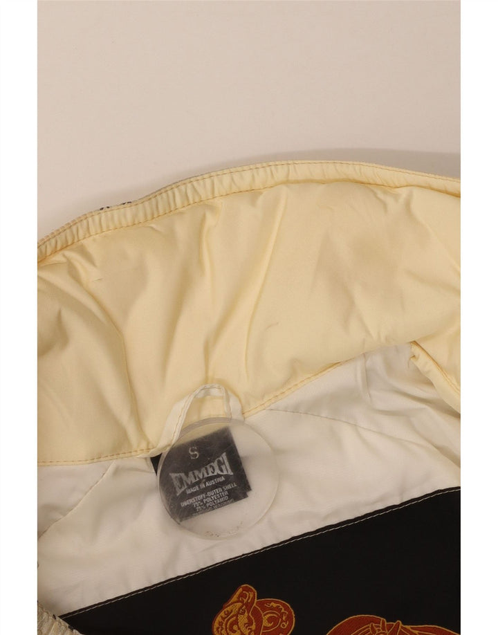 Męska wyściełana kurtka z kapturem i luźnym krojem Emmegi UK 36 Mały beżowy poliester