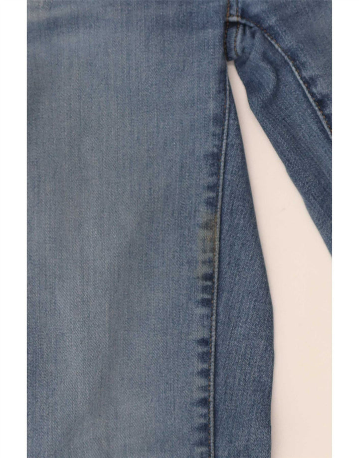 Damskie jeansy Levi's 726 Flared W24 L32 Niebieskie bawełniane