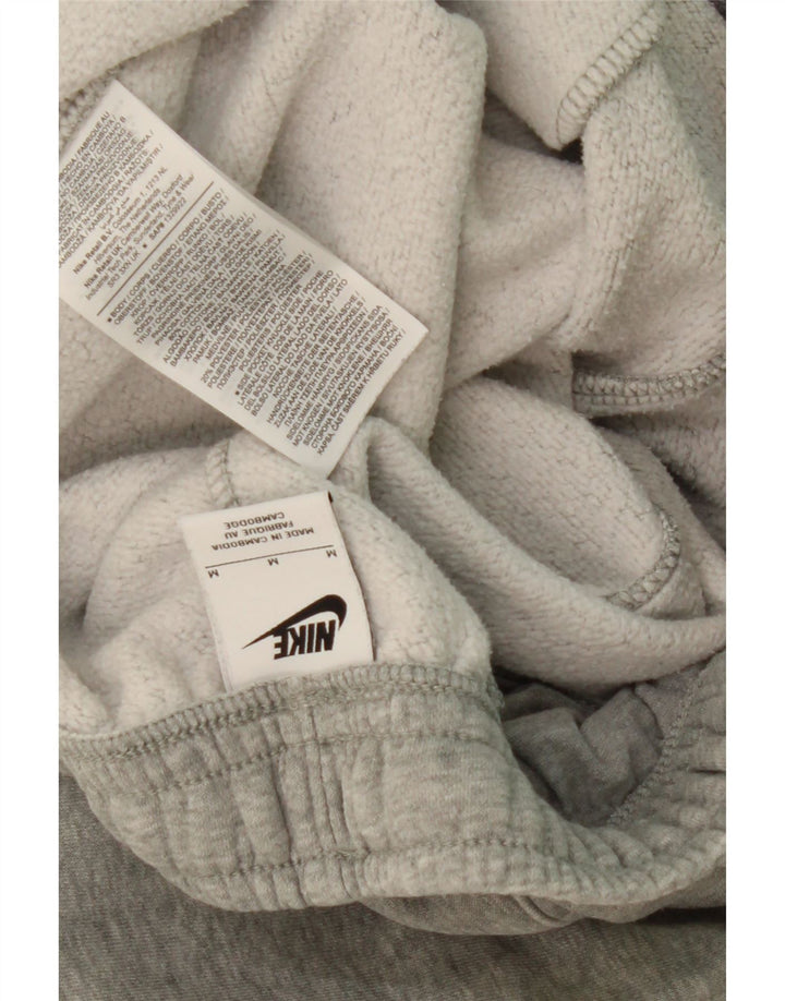 Męskie spodnie dresowe NIKE Joggery, średnioszare, bawełniane