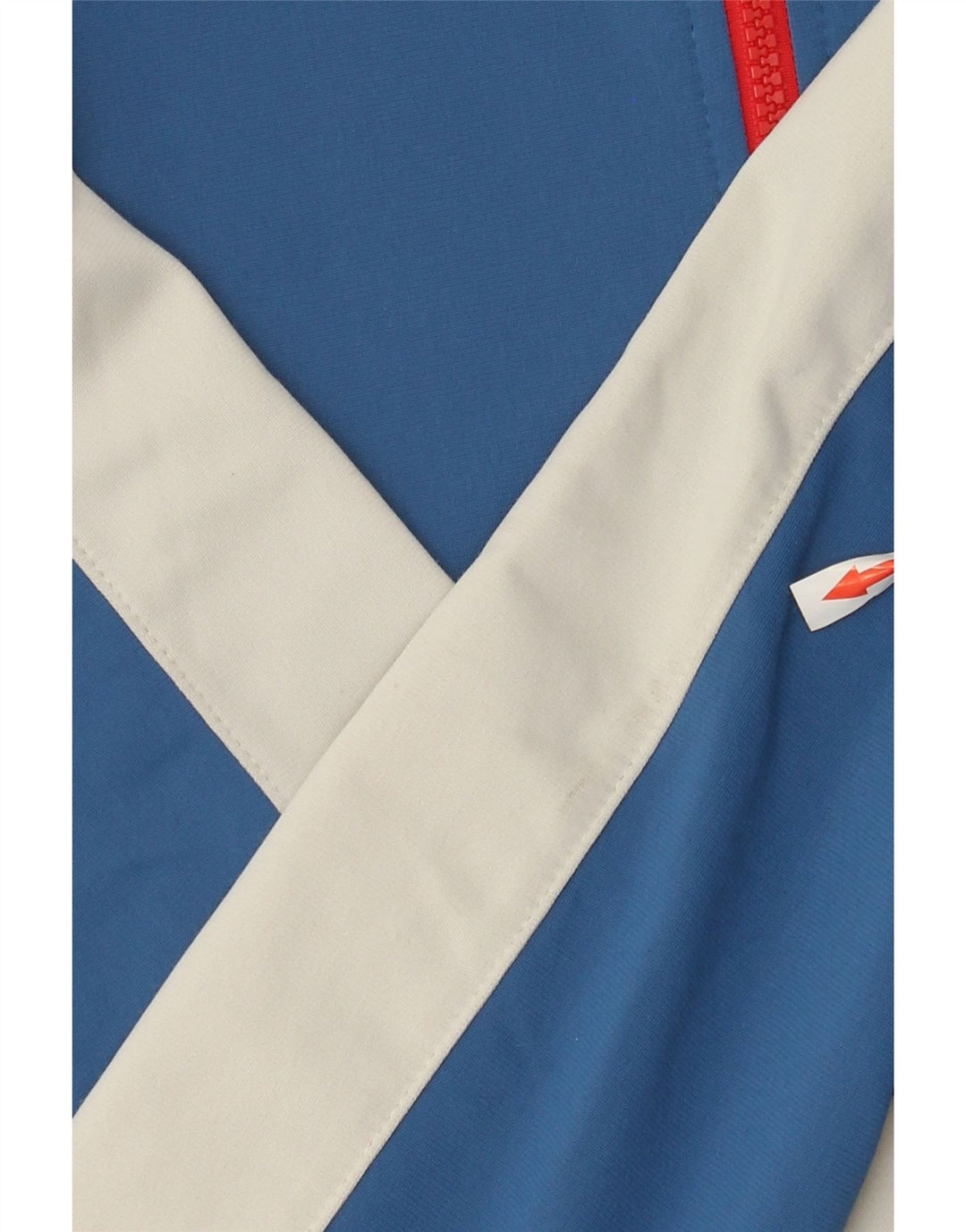 Męska bluza dresowa Nike XS, niebieski poliester z blokami kolorów