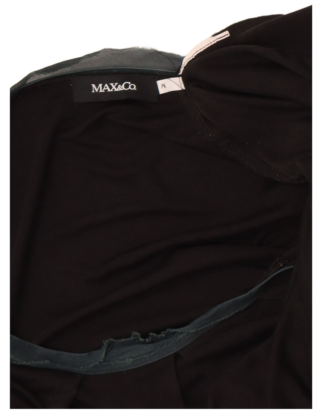 Top damski Max & Co. z długim rękawem UK 12, średni czarny