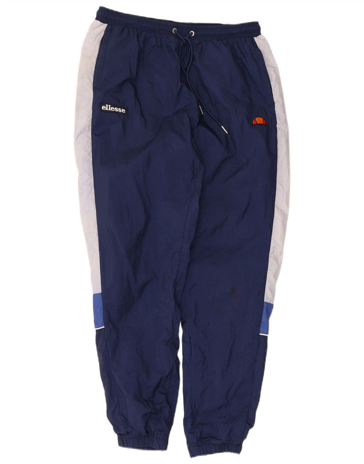Męskie spodnie dresowe Ellesse Joggers, średni granat, blok kolorów