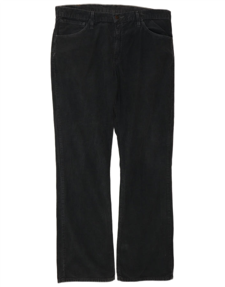 Męskie sztruksowe spodnie LEVI'S 507 Bootcut W36 L34 Szara, bawełniana klasyka