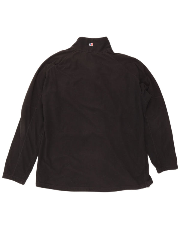 Męska kurtka polarowa Berghaus UK 44 2XL Czarny poliester
