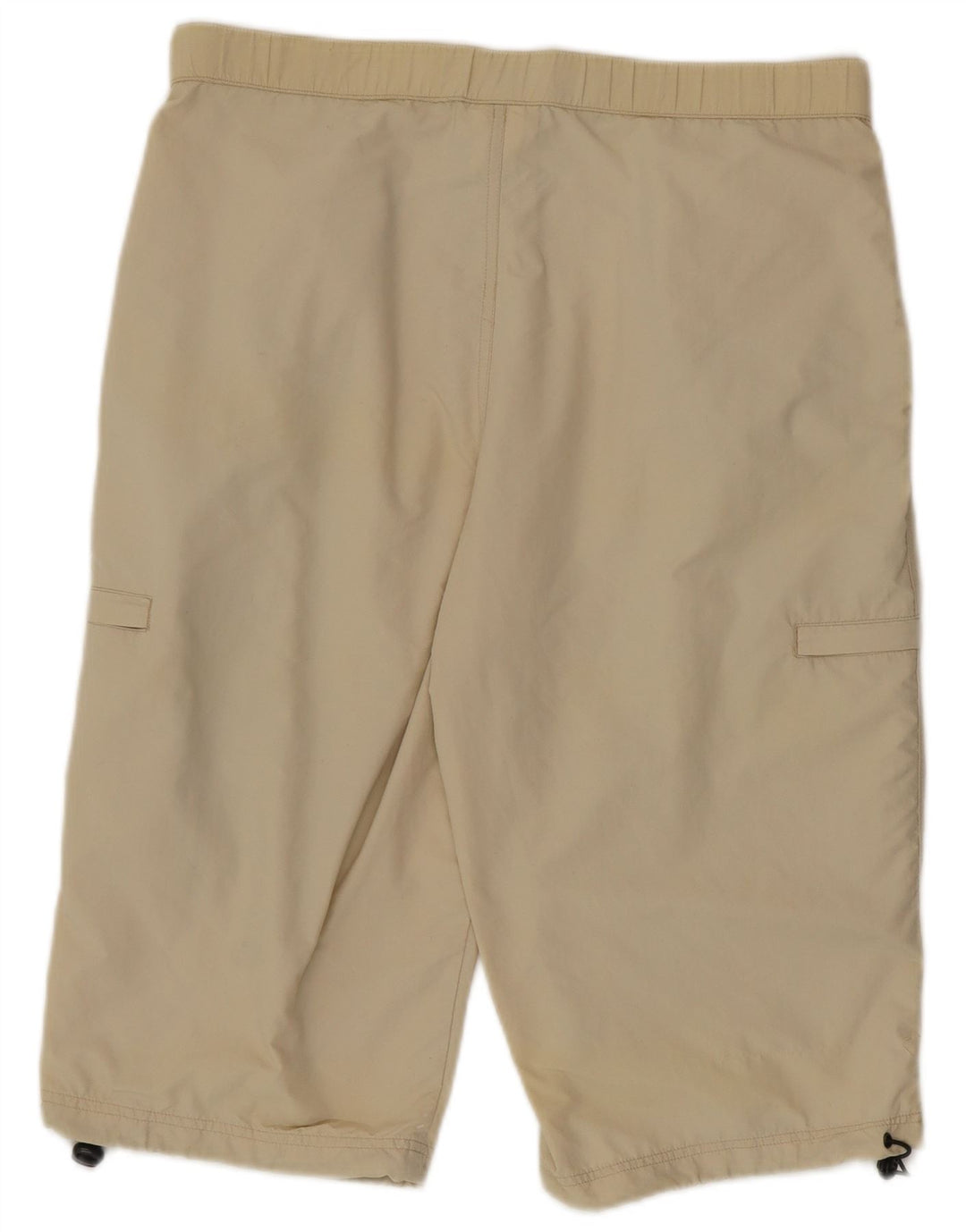 Męskie spodenki cargo Asics W34, duże, beżowe, poliamidowe