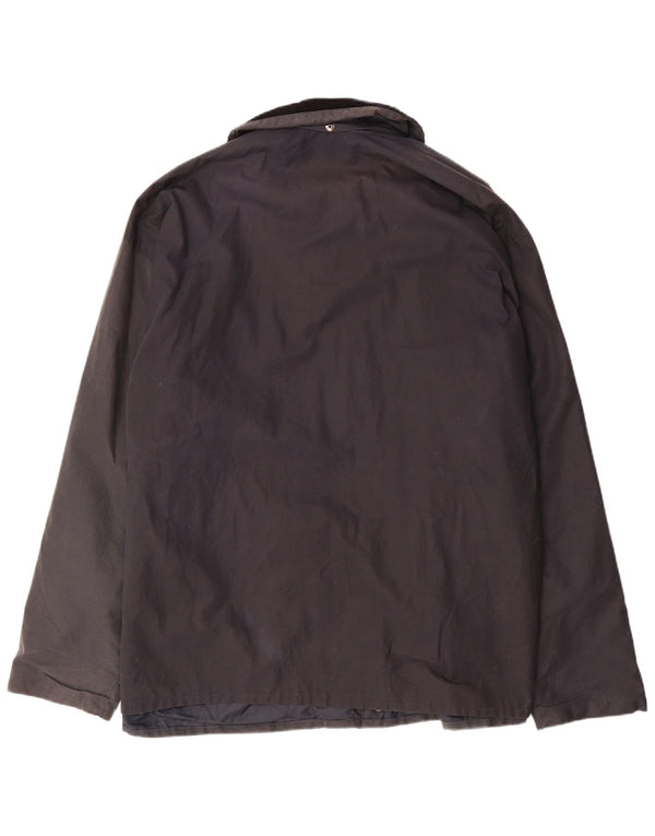 Kurtka męska Royal Spencer z woskowanej bawełny UK 46 3XL Granatowa bawełna