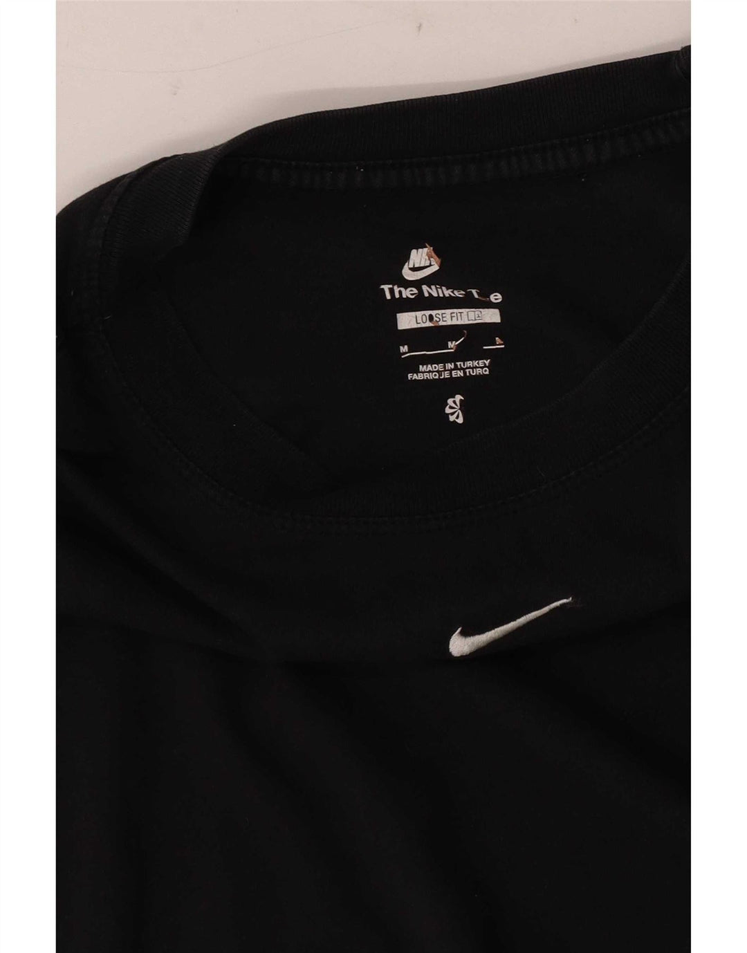Męski T-shirt Nike o luźnym kroju, średni czarny