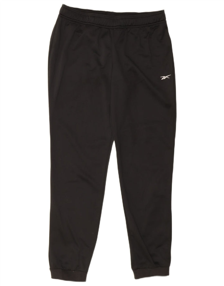 Damskie spodnie dresowe Reebok Joggers UK 12/14 Średni czarny poliester