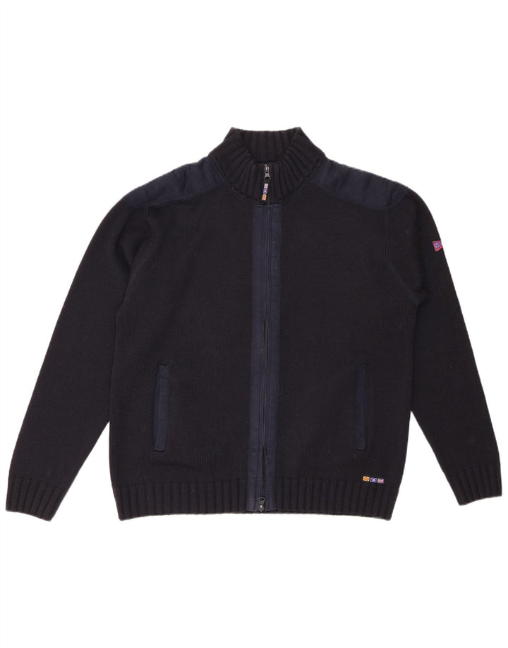 Sweter damski PORTOFINO UK 16, duży, czarny, wełniany