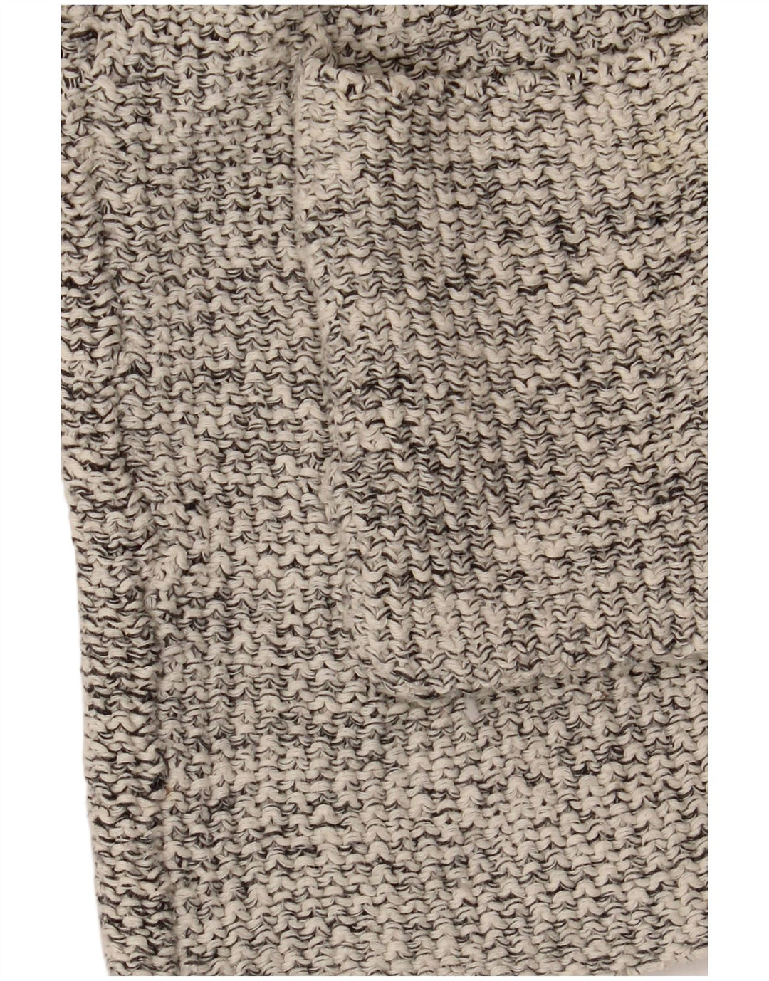 Sweter damski Zara z otwartym kardiganem UK 14, średni szary, nakrapiany