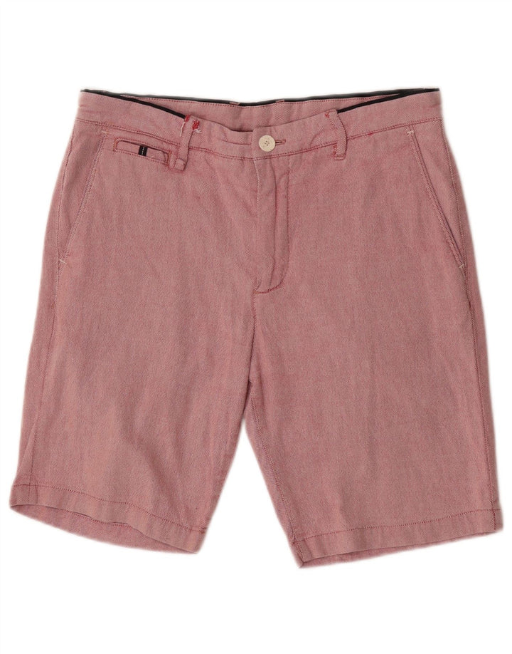 Męskie spodenki chino Zara IT 42 Large W32 Różowa bawełna