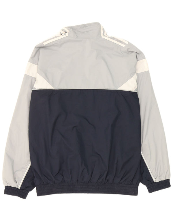 Adidas Męska bluza dresowa Top Jacket UK 38/40 Średni granatowy kolor blokowy
