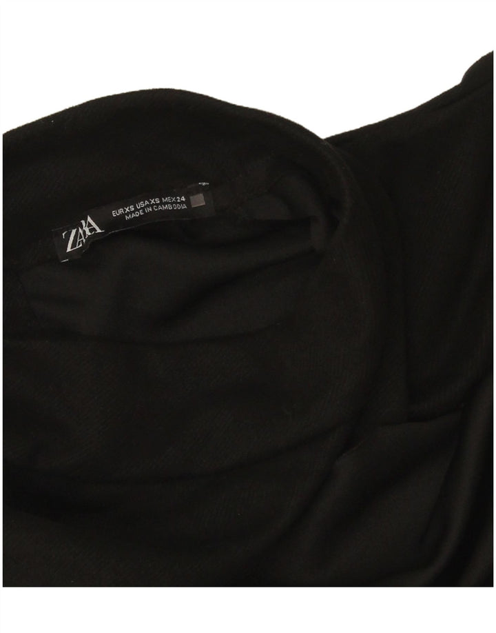Sukienka damska Zara typu shift UK 6 XS czarna