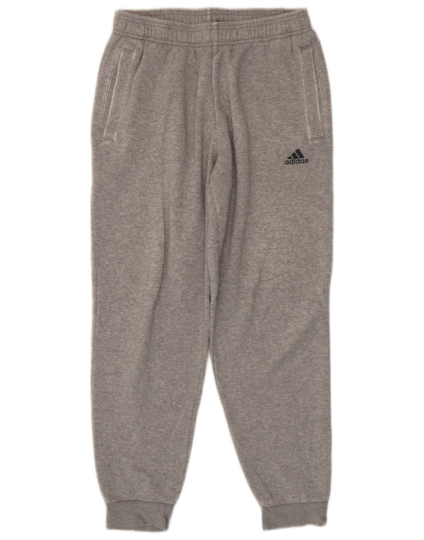 Adidas Męskie spodnie dresowe Joggery Średnioszare, bawełniane nakrapiane