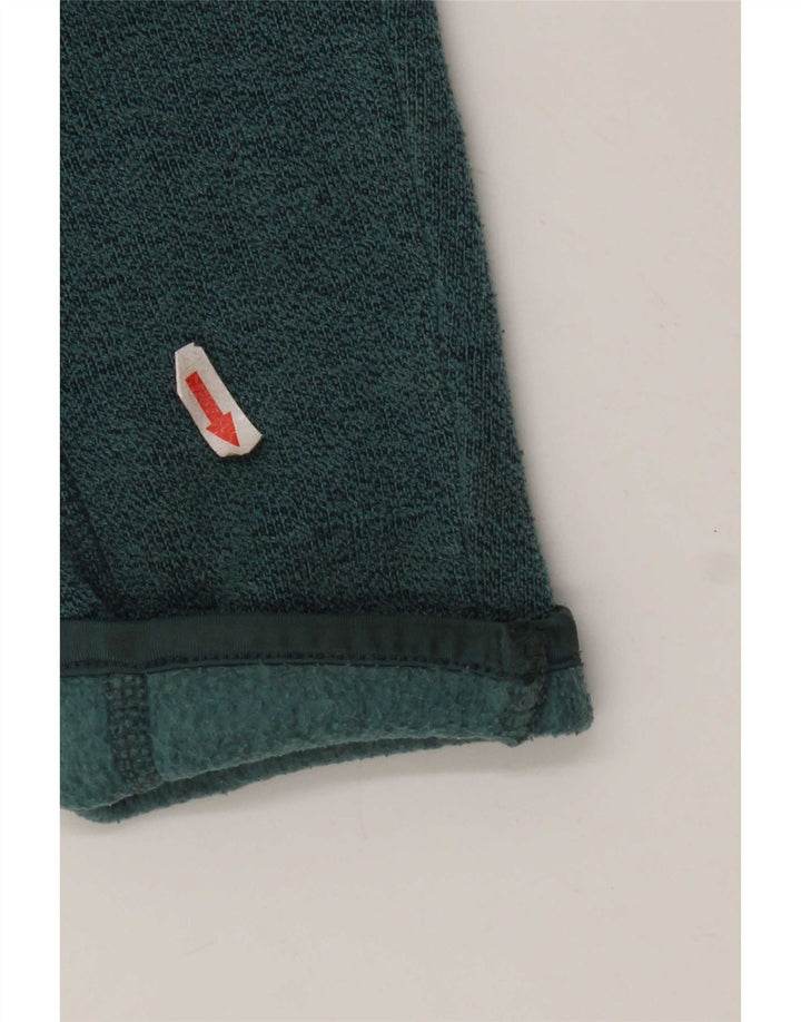 Męski sweter z zamkiem błyskawicznym Weird Fish, średni zielony poliester