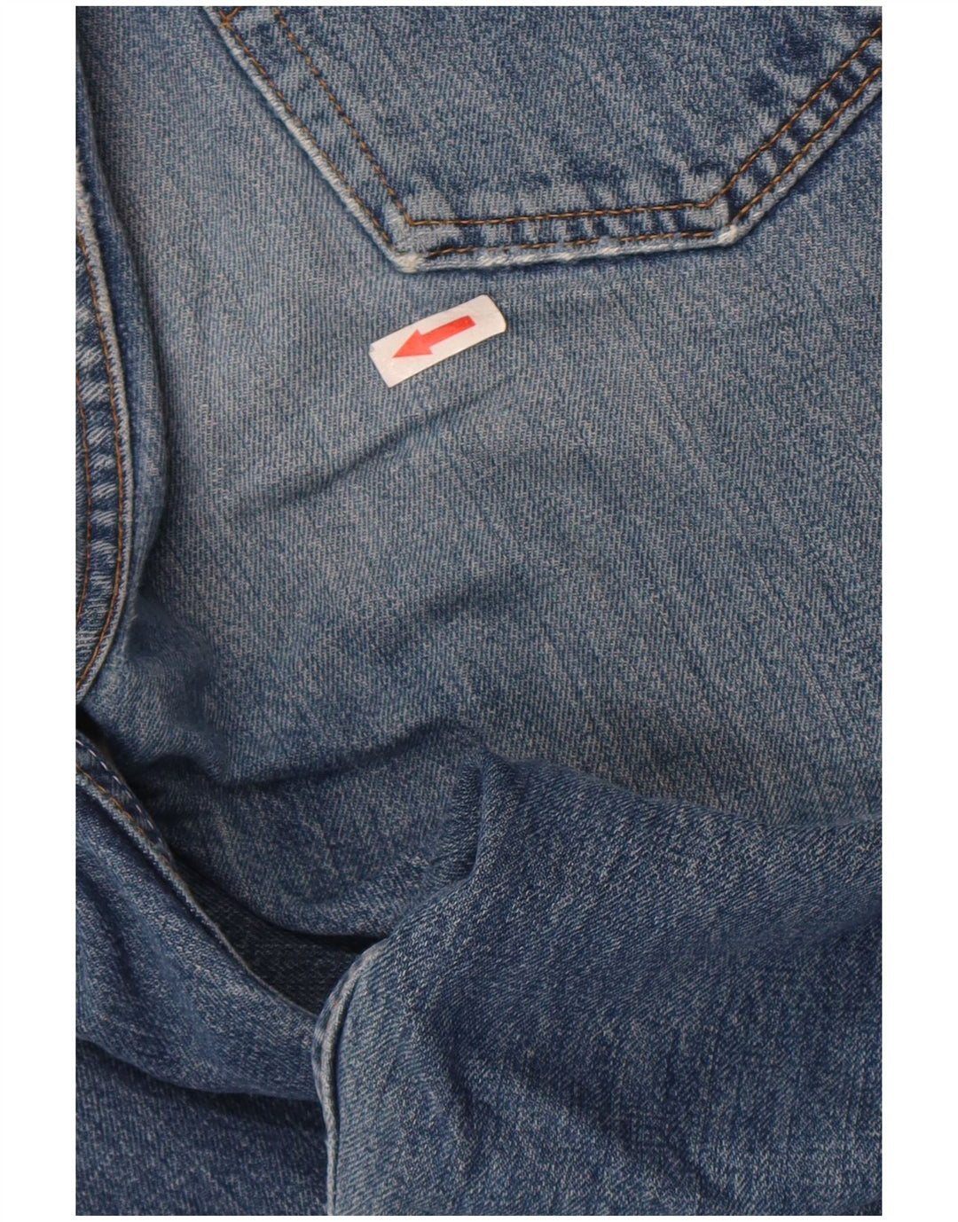 Damskie jeansy Levi's 501 w trudnej sytuacji W31 L32 Niebieskie bawełniane