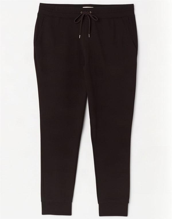 Męskie spodnie dresowe Marks & Spencer Joggers XL, czarne, bawełniane