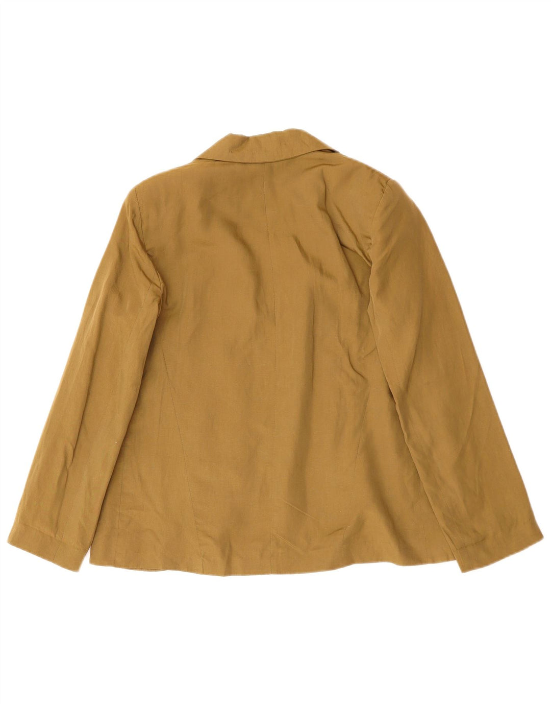 TOPSHOP Damska, oversize'owa, otwarta marynarka UK 10, mała, khaki, lyocell