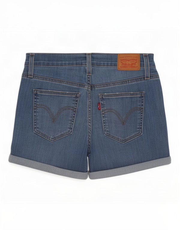 Damskie spodenki jeansowe Levi's W26 Small, niebieskie, bawełniane