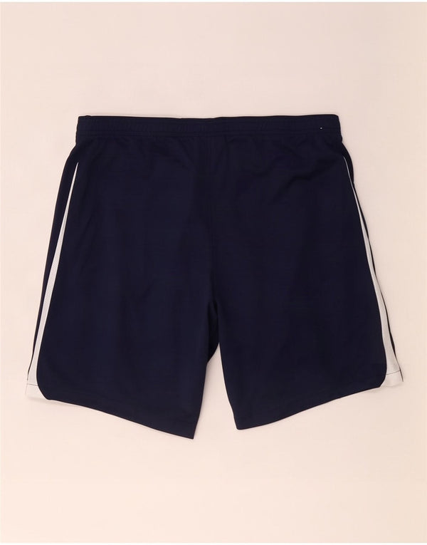 Męskie spodenki sportowe Nike Slim Fit, duży, granatowy, poliestrowy blok kolorów