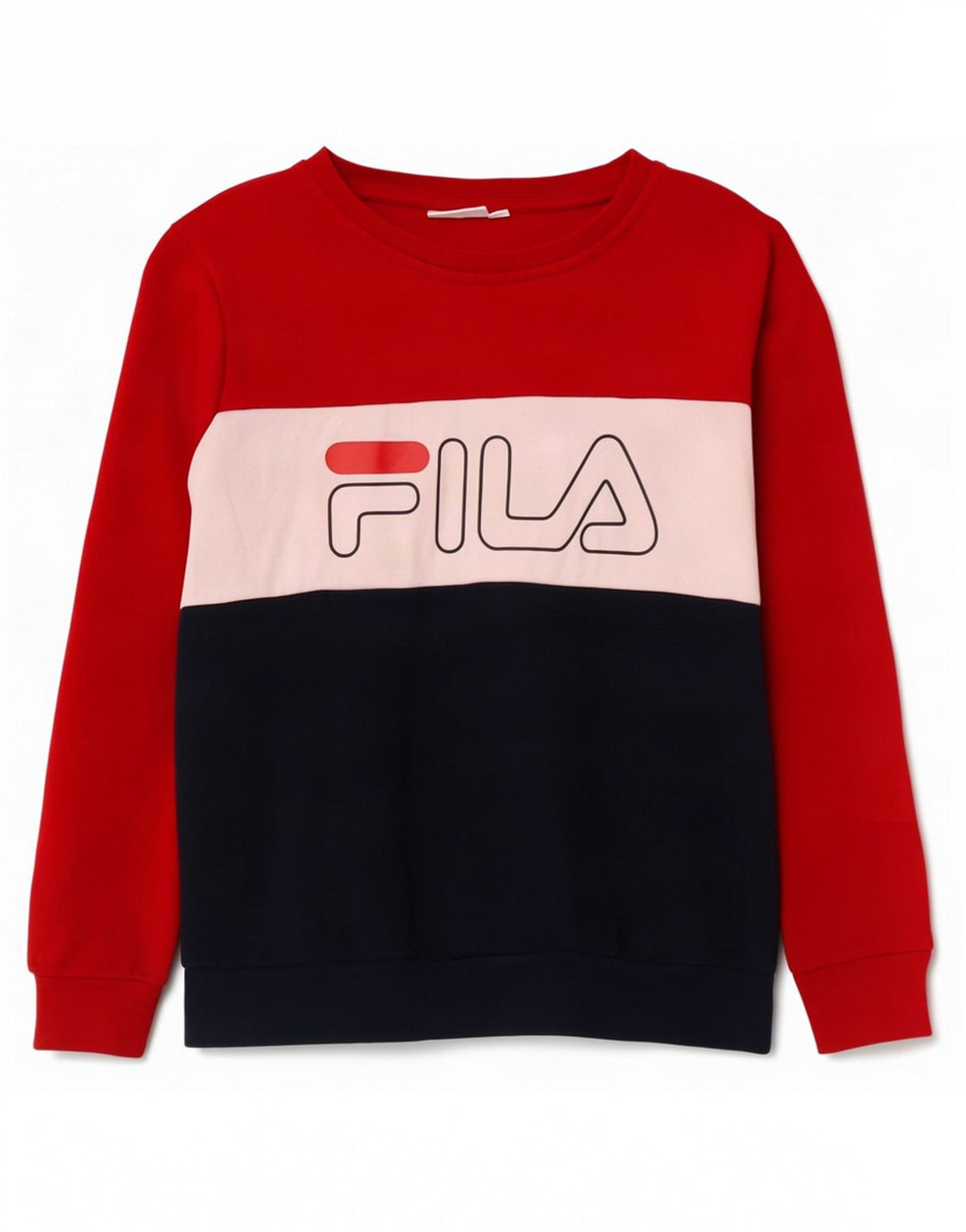 Bluza damska Fila Sweter UK 14 Średni wielobarwny blok kolorów