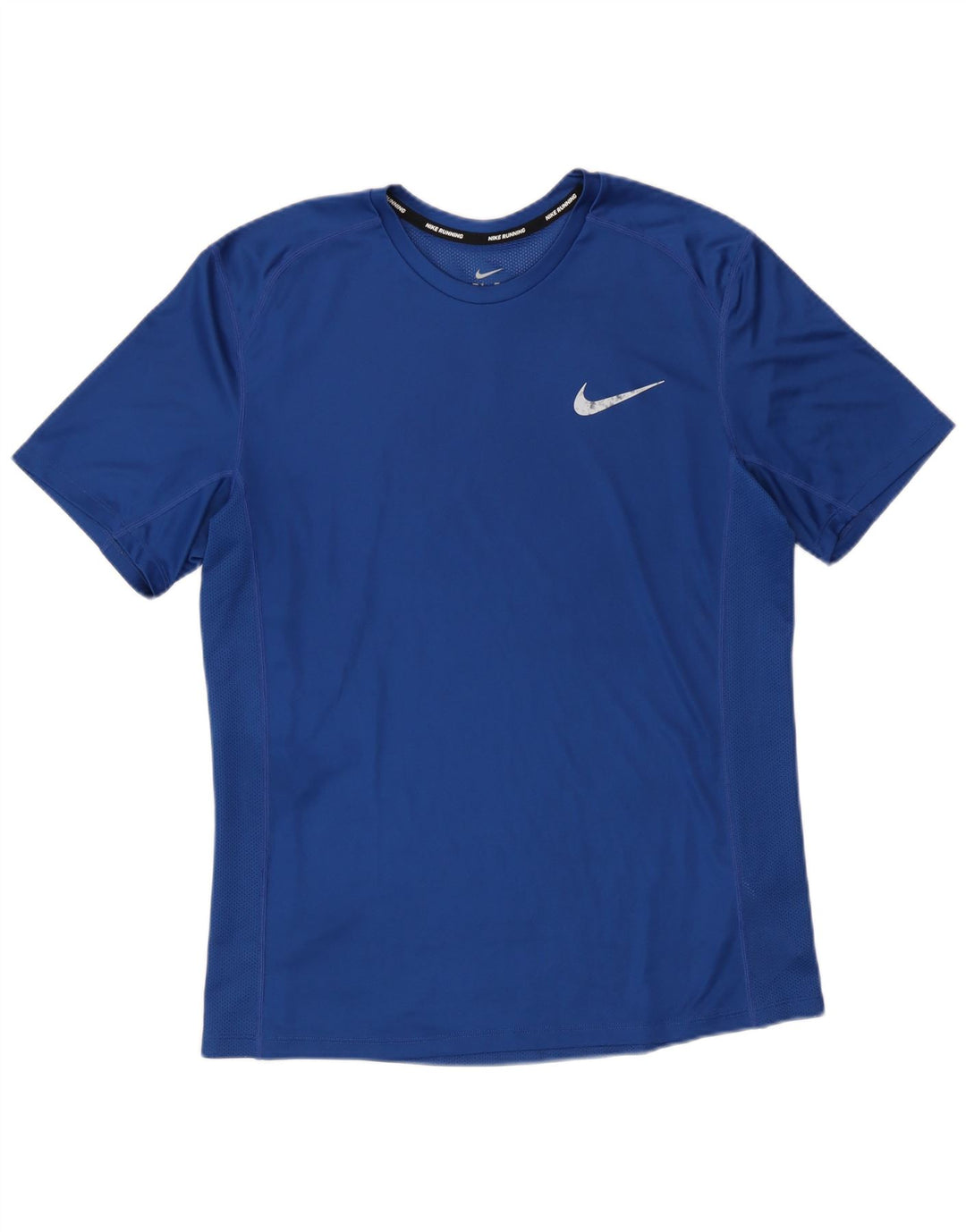 Męska koszulka Nike Dri Fit Top, średni niebieski poliester