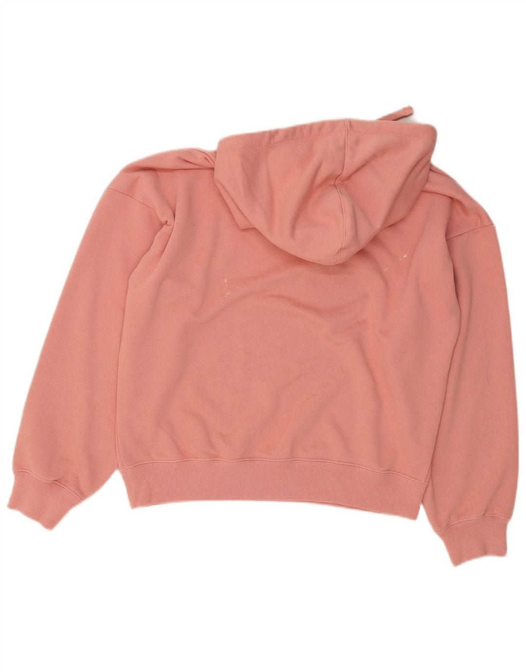 CHAMPION Womens Graphic Oversized Hoodie Jumper UK 14 Medium Pink
