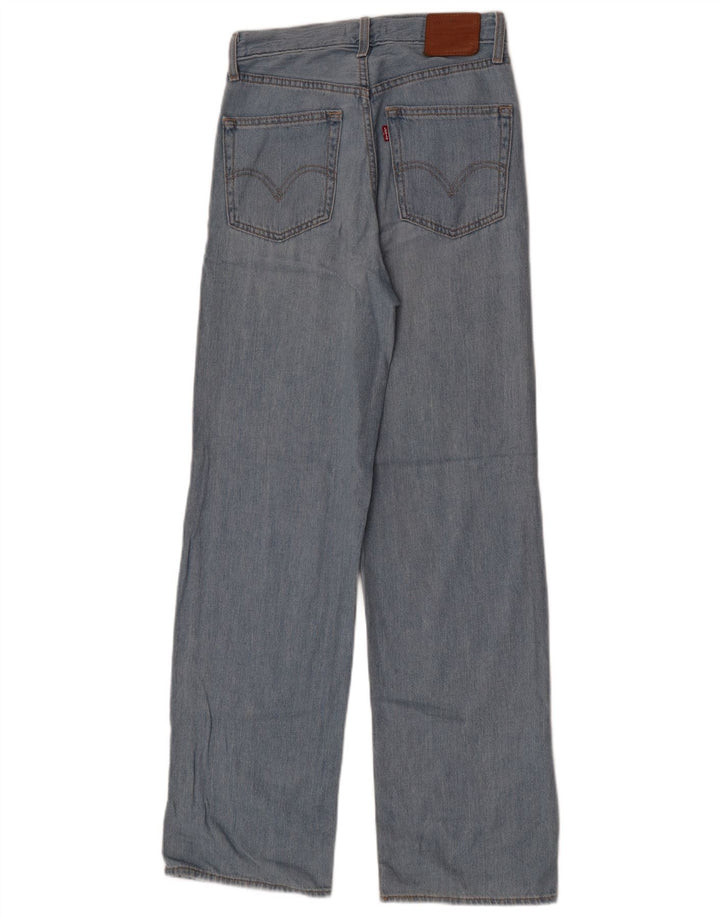 Damskie luźne dżinsy Levi's z wysokim stanem W24 L31 Niebieska bawełna
