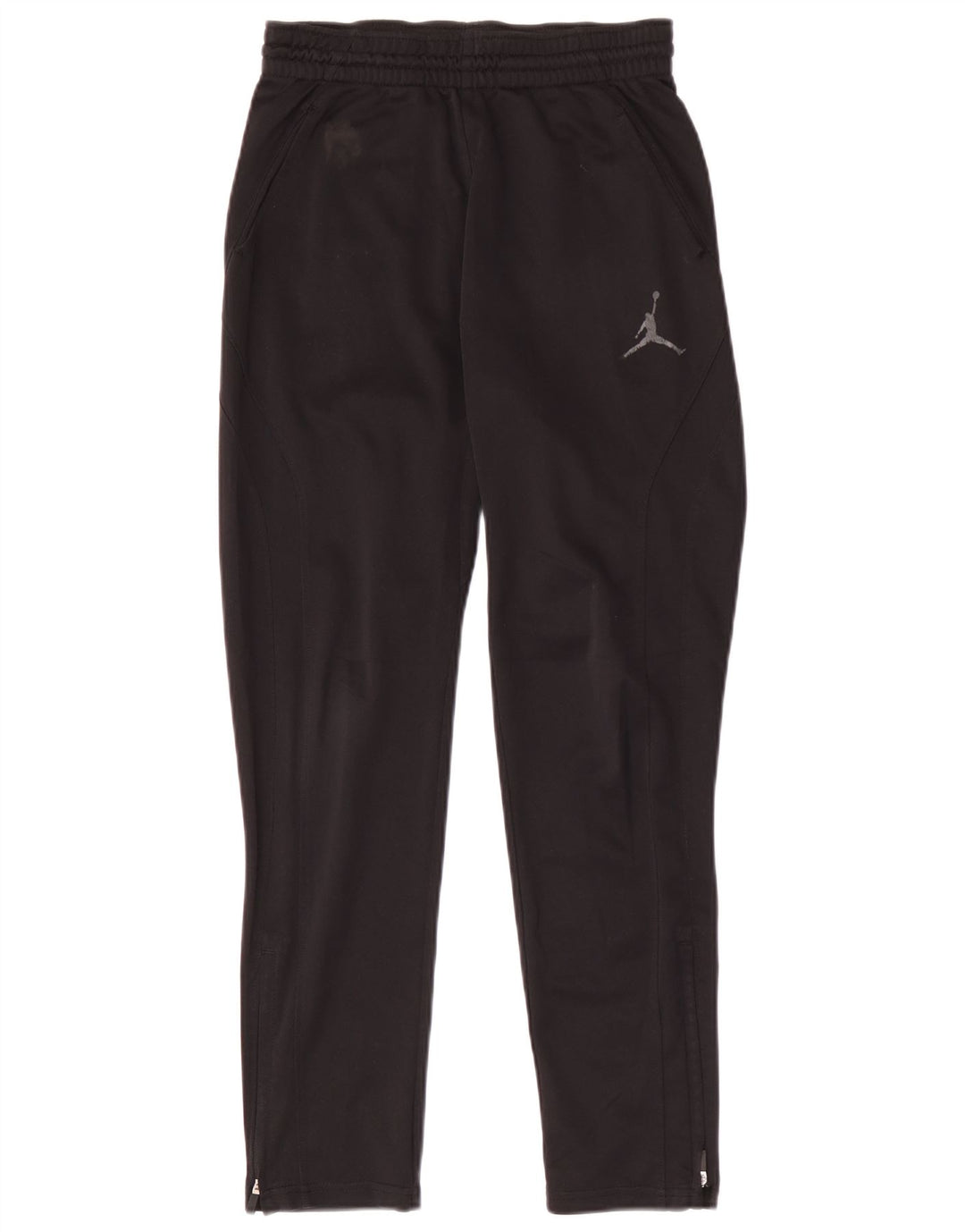 Chłopięce spodnie dresowe Jordan Dri Fit na 12-13 lat, duże, czarne, poliestrowe