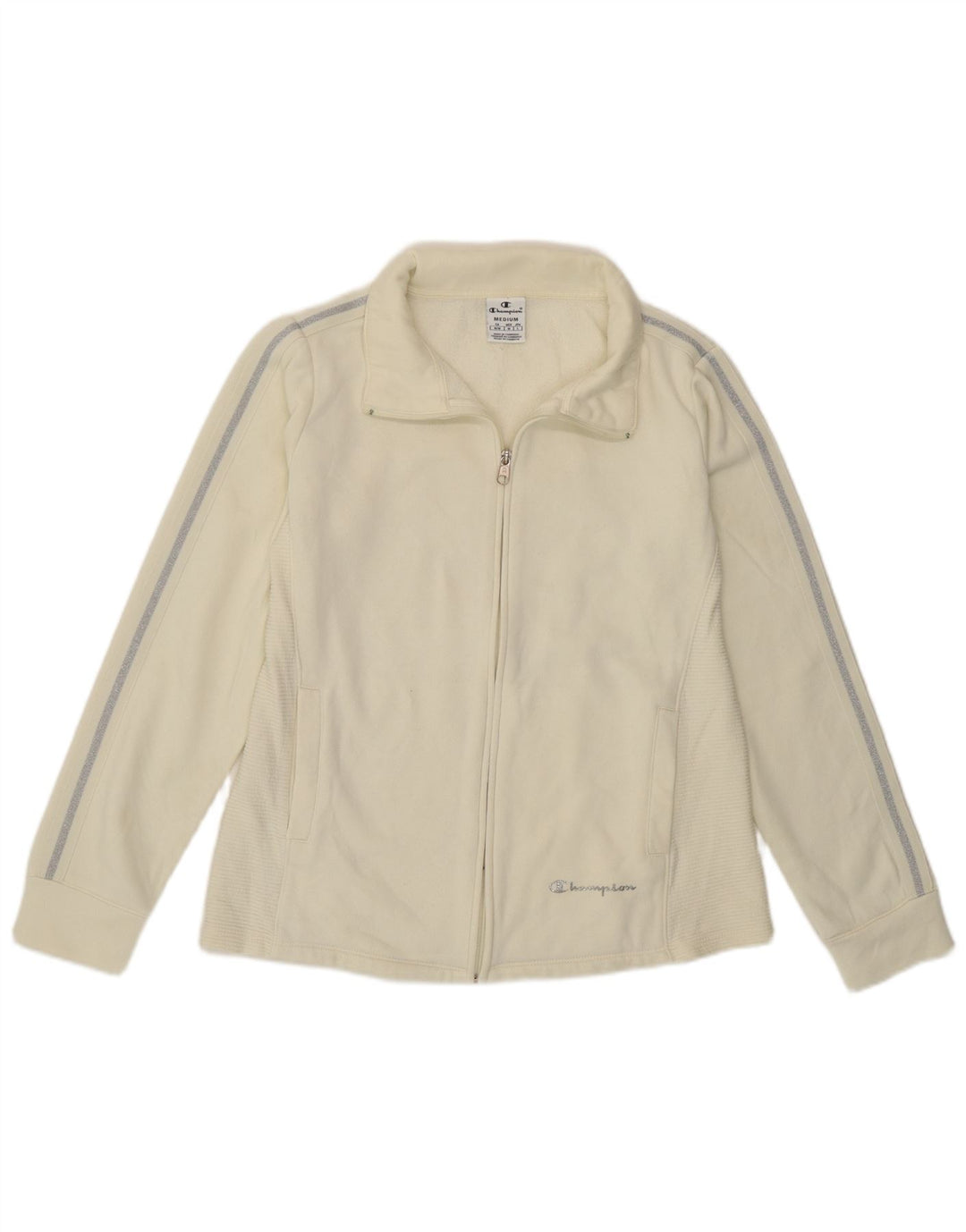 Damska kurtka dresowa Champion UK 14 Medium Off White
