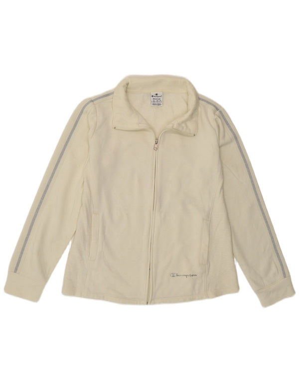 Damska kurtka dresowa Champion UK 14 Medium Off White