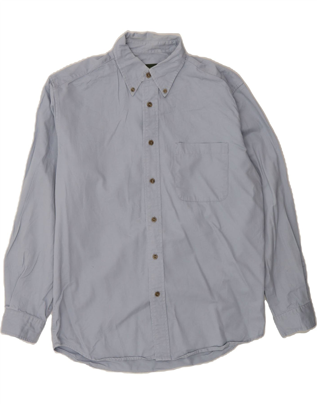 EDDIE BAUER Mens Shirt Small Blue Cotton Vintage Eddie Bauer and Second-Hand Eddie Bauer from Messina Hembry 