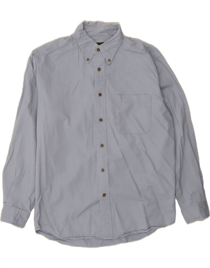 EDDIE BAUER Mens Shirt Small Blue Cotton Vintage Eddie Bauer and Second-Hand Eddie Bauer from Messina Hembry 