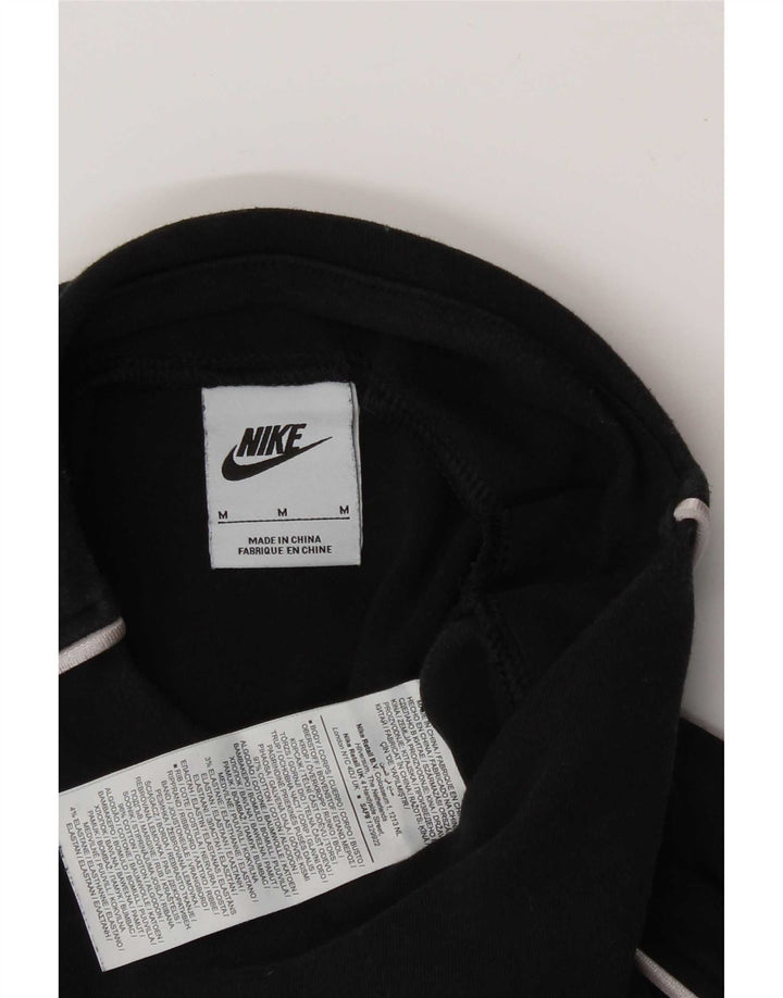 Damska bluza dresowa Nike UK 14, średnia czarna bawełna