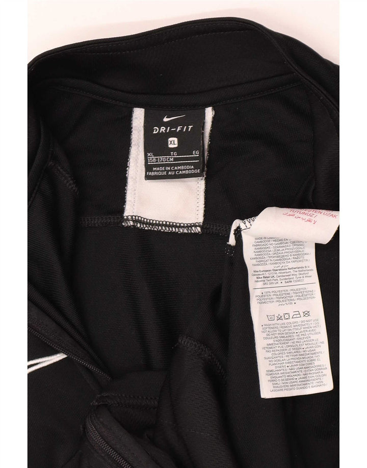 Chłopięca kurtka dresowa Nike 13-14 lat XL, czarny, kolorowy poliester