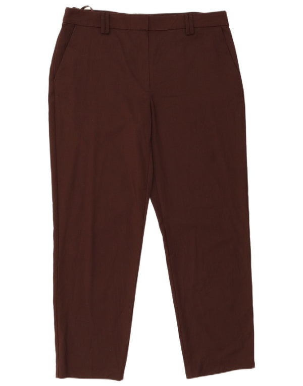 MARKS & SPENCER Damskie spodnie typu chino UK 12 Medium W32 L27 Brązowe