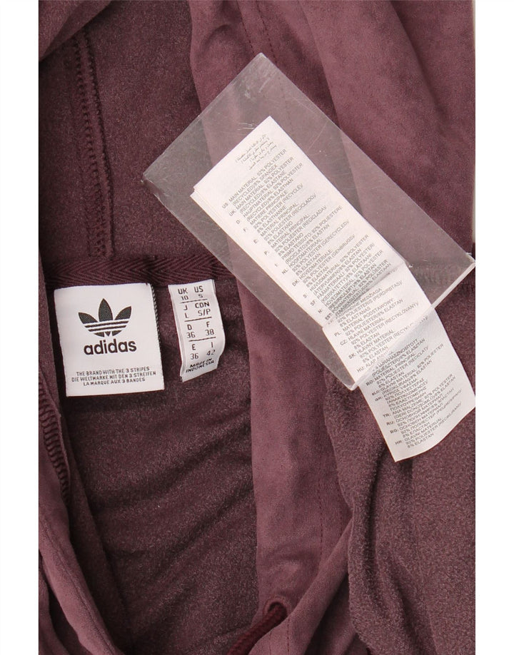 Damski sweter oversize z weluru z kapturem UK 10, mały